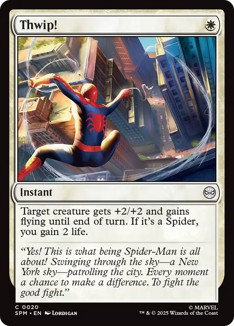 Thwip! [Marvel's Spider-Man] | Shuffle n Cut Hobbies & Games