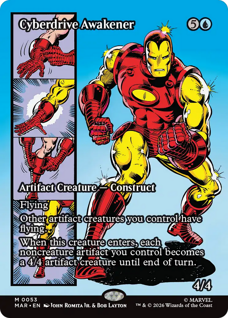 Cyberdrive Awakener (Borderless) [Marvel Universe: Eternal-Legal] | Shuffle n Cut Hobbies & Games