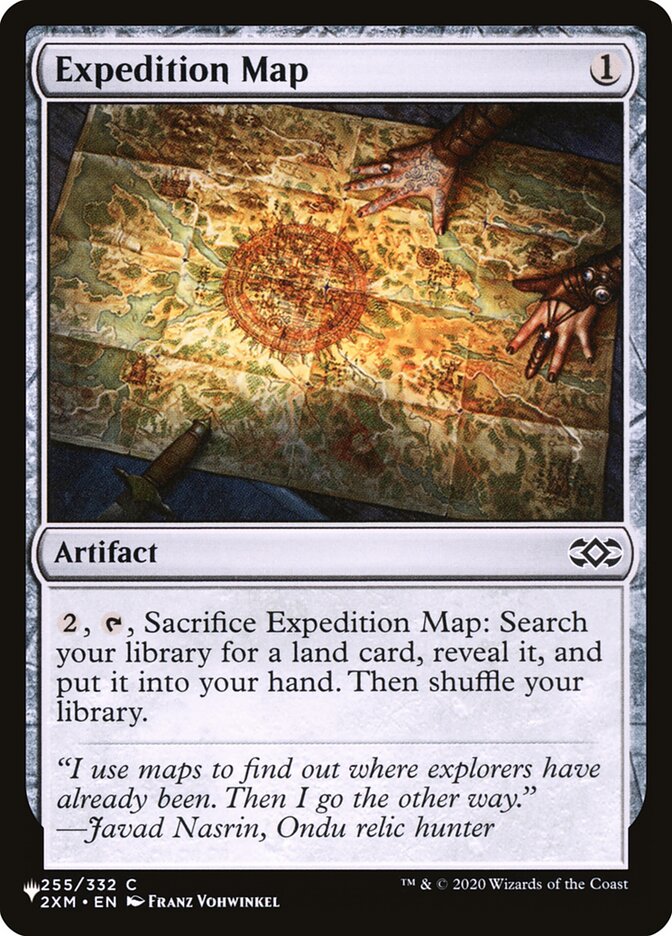 Expedition Map [The List] | Shuffle n Cut Hobbies & Games