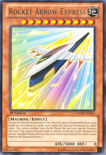 Rocket Arrow Express [GAOV-EN016] Rare | Shuffle n Cut Hobbies & Games