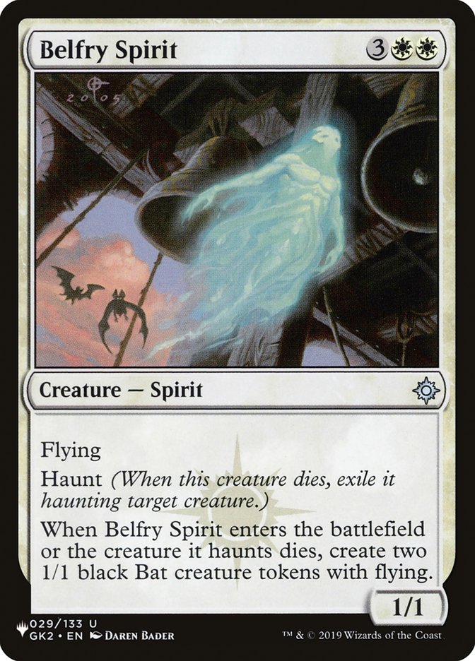 Belfry Spirit [The List] | Shuffle n Cut Hobbies & Games