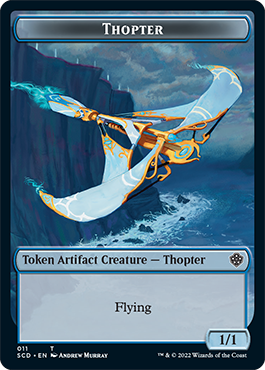 Pegasus // Thopter Double-Sided Token [Starter Commander Decks] | Shuffle n Cut Hobbies & Games