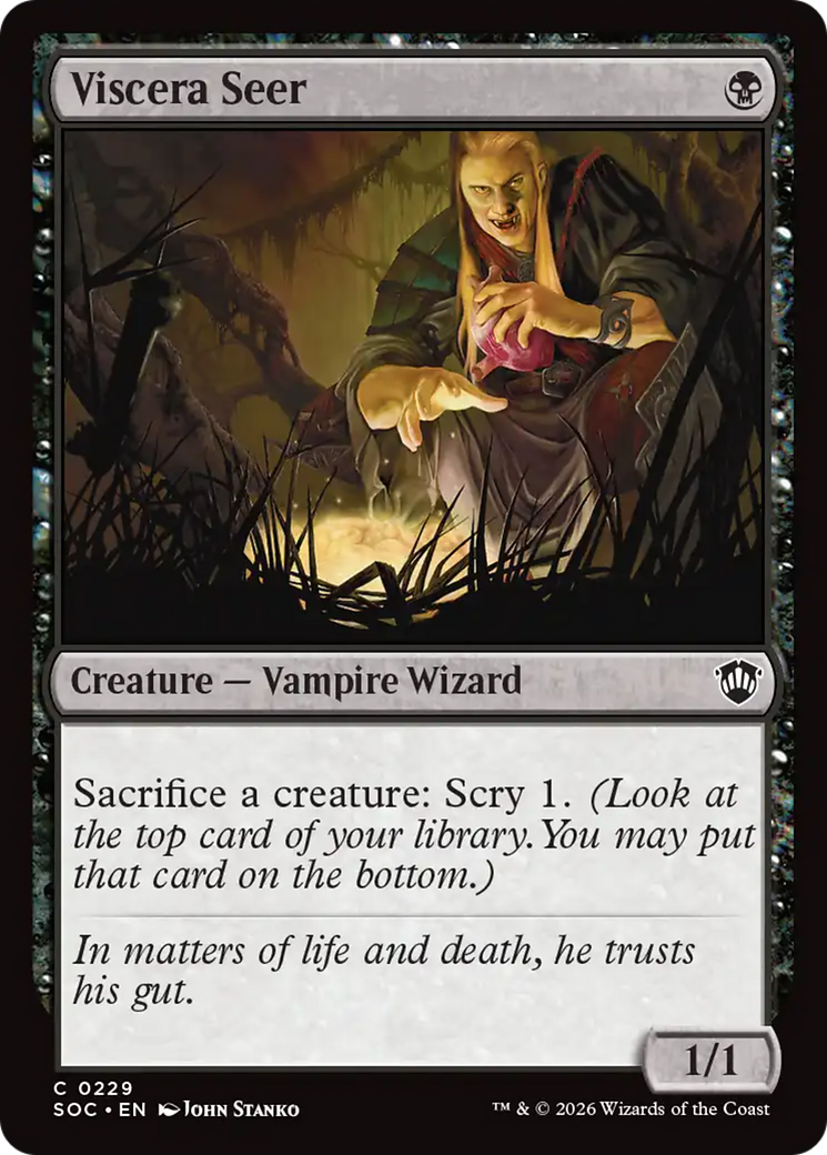 Viscera Seer [Secrets of Strixhaven Commander] | Shuffle n Cut Hobbies & Games
