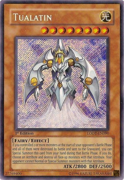 Tualatin [LODT-EN090] Secret Rare | Shuffle n Cut Hobbies & Games