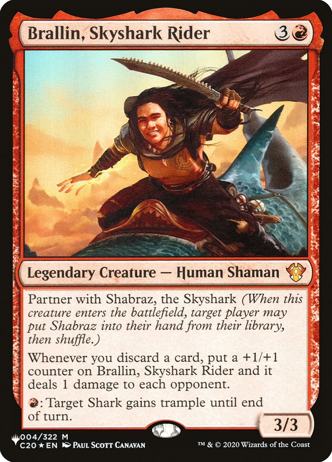 Brallin, Skyshark Rider [The List] | Shuffle n Cut Hobbies & Games