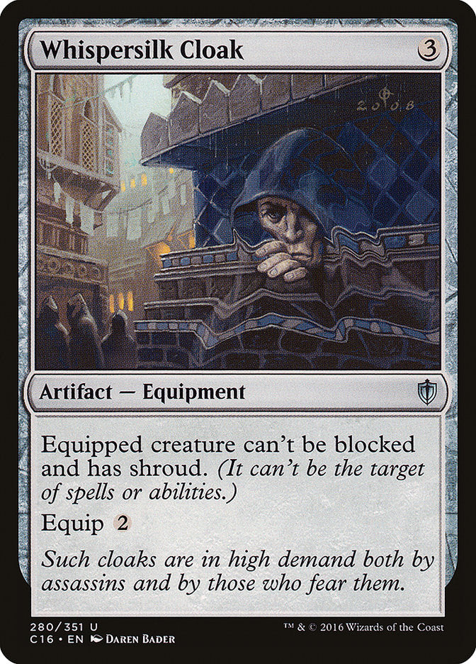 Whispersilk Cloak [Commander 2016] | Shuffle n Cut Hobbies & Games