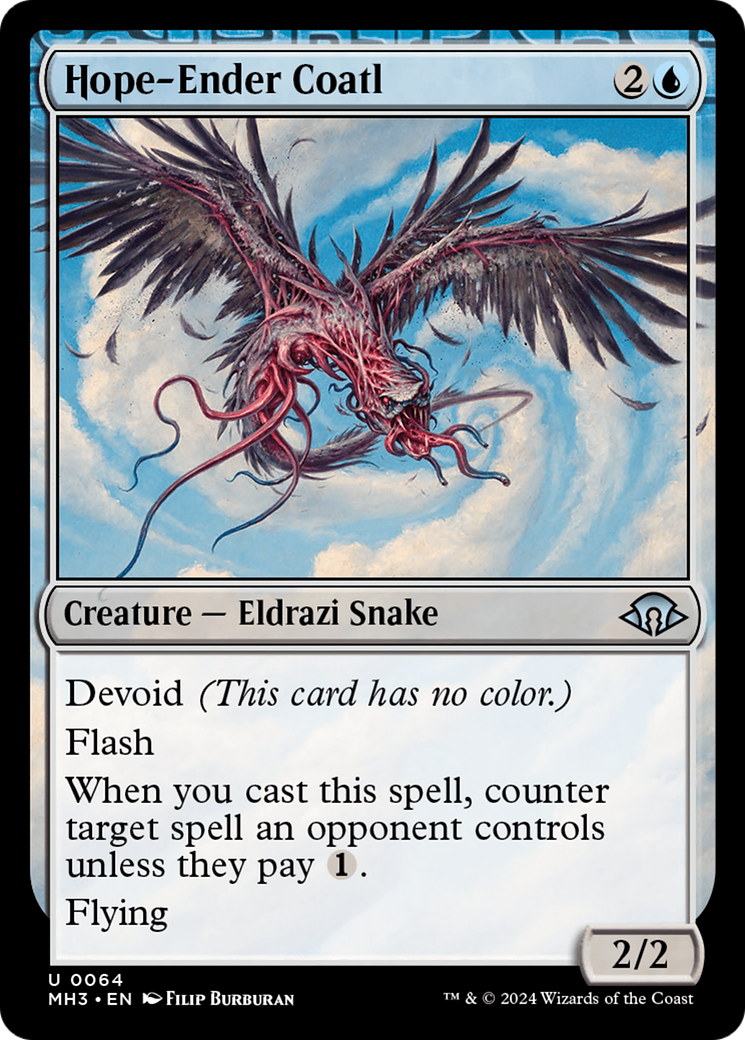 Hope-Ender Coatl [Modern Horizons 3] | Shuffle n Cut Hobbies & Games