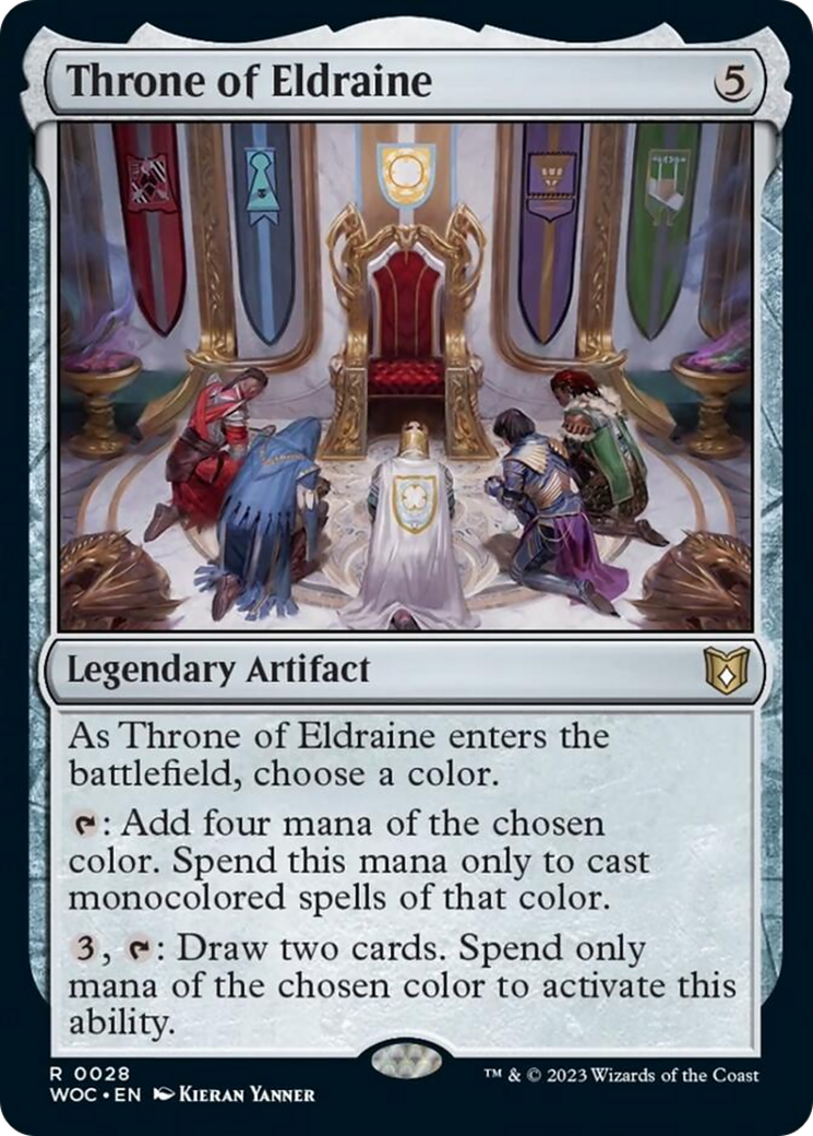 Throne of Eldraine [Wilds of Eldraine Commander] | Shuffle n Cut Hobbies & Games