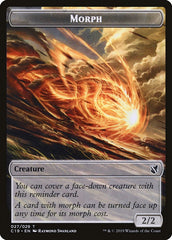 Plant // Morph Double-Sided Token [Commander 2019 Tokens] | Shuffle n Cut Hobbies & Games