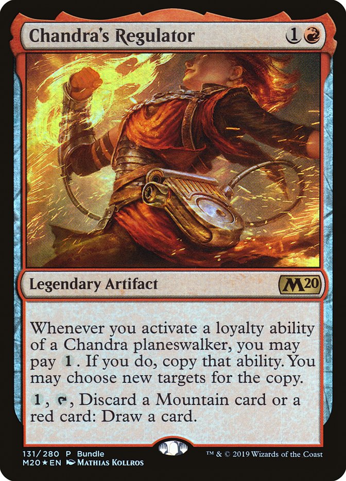 Chandra's Regulator (Bundle) [Core Set 2020 Promos] | Shuffle n Cut Hobbies & Games
