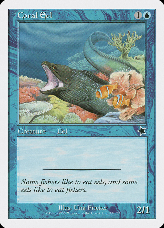 Coral Eel [Starter 1999] | Shuffle n Cut Hobbies & Games