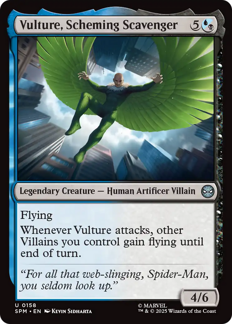 Vulture, Scheming Scavenger [Marvel's Spider-Man] | Shuffle n Cut Hobbies & Games