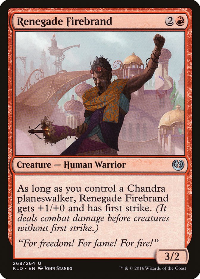 Renegade Firebrand [Kaladesh] | Shuffle n Cut Hobbies & Games