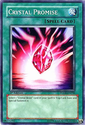 Crystal Promise [FOTB-EN036] Common | Shuffle n Cut Hobbies & Games