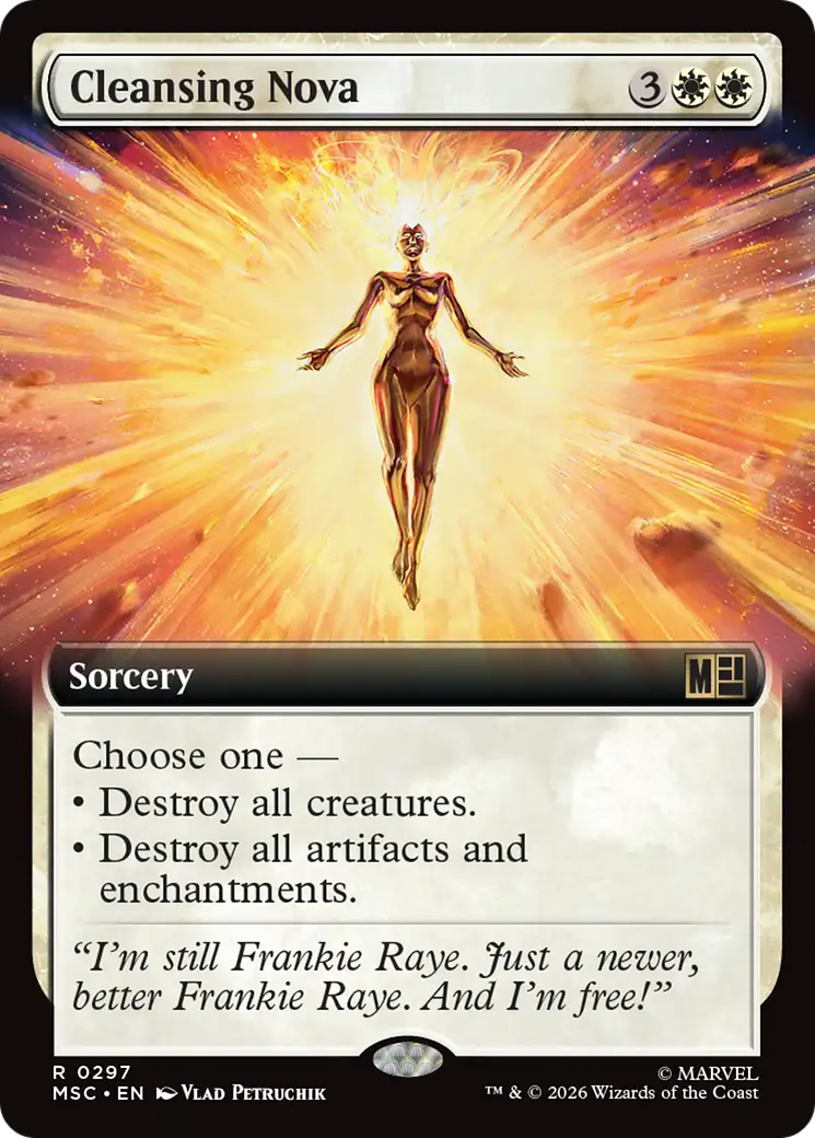 Cleansing Nova (Extended Art) [Marvel Super Heroes Commander] | Shuffle n Cut Hobbies & Games