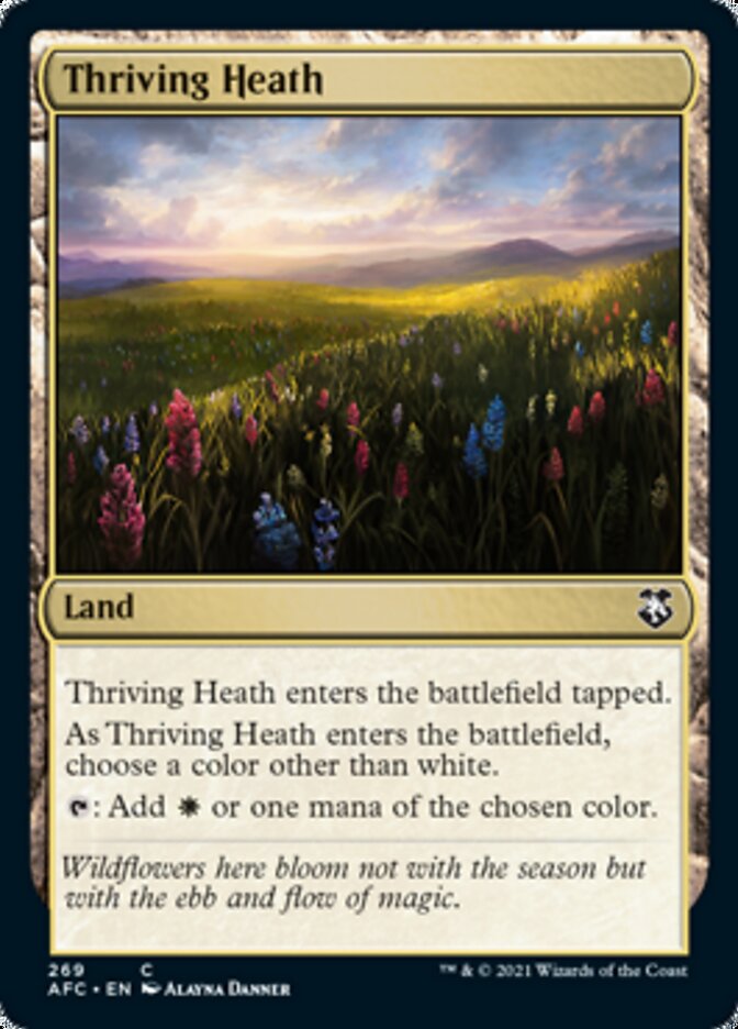 Thriving Heath [Dungeons & Dragons: Adventures in the Forgotten Realms Commander] | Shuffle n Cut Hobbies & Games