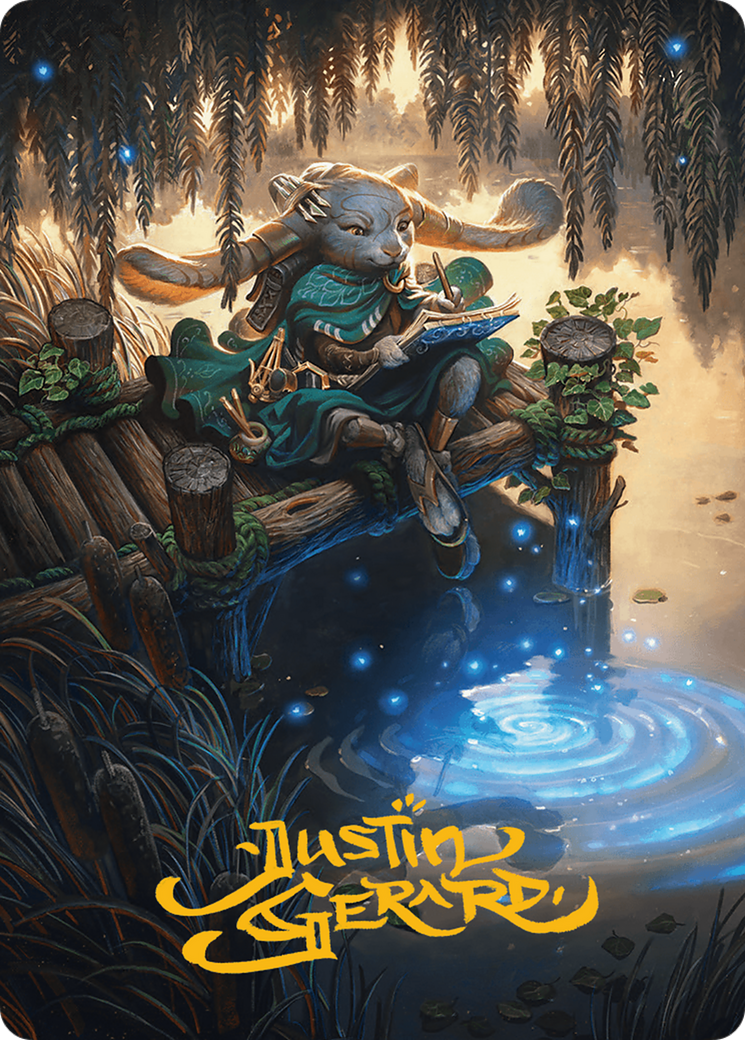 Tamiyo, Field Researcher Art Card (Gold-Stamped Signature) [Bloomburrow Art Series] | Shuffle n Cut Hobbies & Games