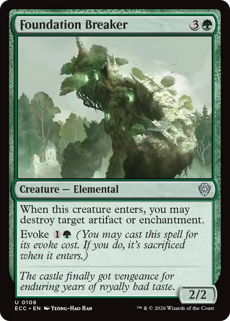Foundation Breaker [Lorwyn Eclipsed Commander] | Shuffle n Cut Hobbies & Games