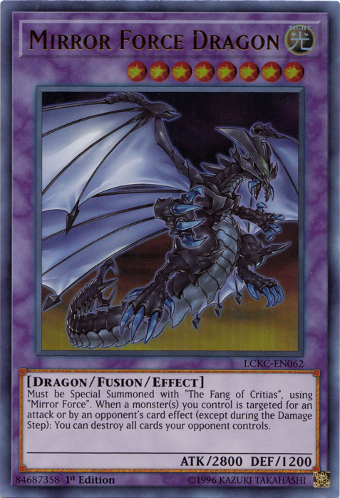 Mirror Force Dragon [LCKC-EN062] Ultra Rare | Shuffle n Cut Hobbies & Games
