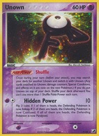 Unown (F) (F/28) [EX: Unseen Forces] | Shuffle n Cut Hobbies & Games
