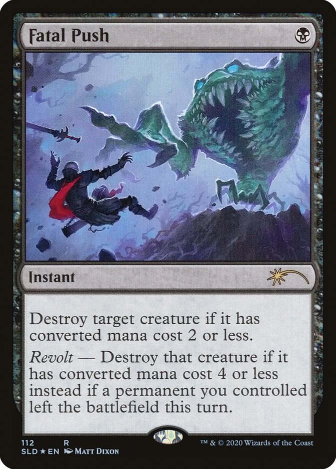 Fatal Push [Secret Lair Drop Series] | Shuffle n Cut Hobbies & Games