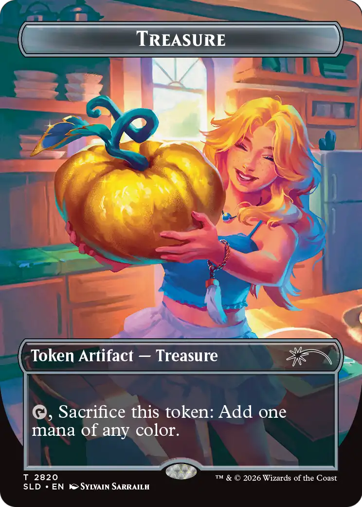 Treasure Token (2820) [Secret Lair Drop Series] | Shuffle n Cut Hobbies & Games