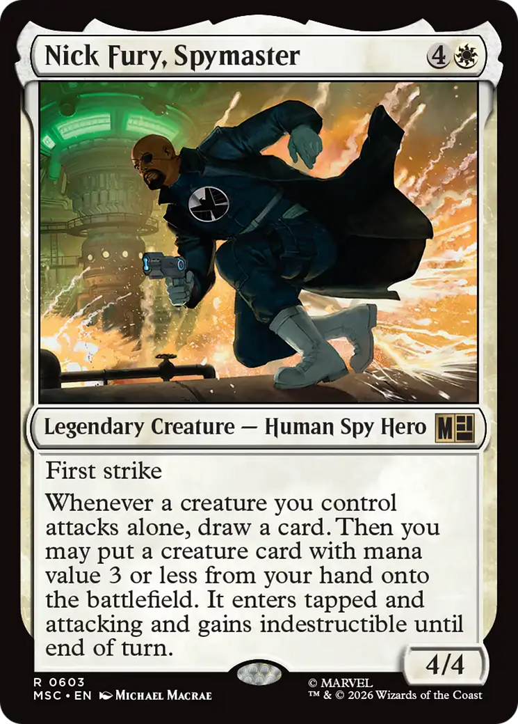 Nick Fury, Spymaster [Marvel Super Heroes Commander] | Shuffle n Cut Hobbies & Games