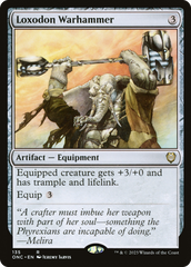 Loxodon Warhammer [Phyrexia: All Will Be One Commander] | Shuffle n Cut Hobbies & Games
