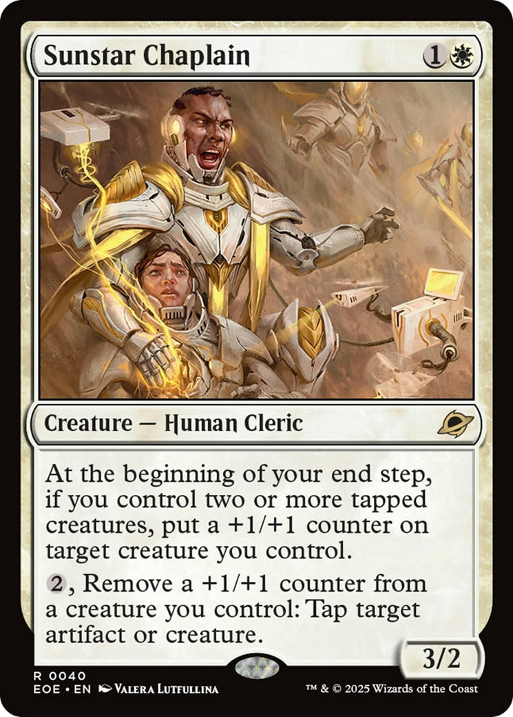 Sunstar Chaplain [Edge of Eternities] | Shuffle n Cut Hobbies & Games