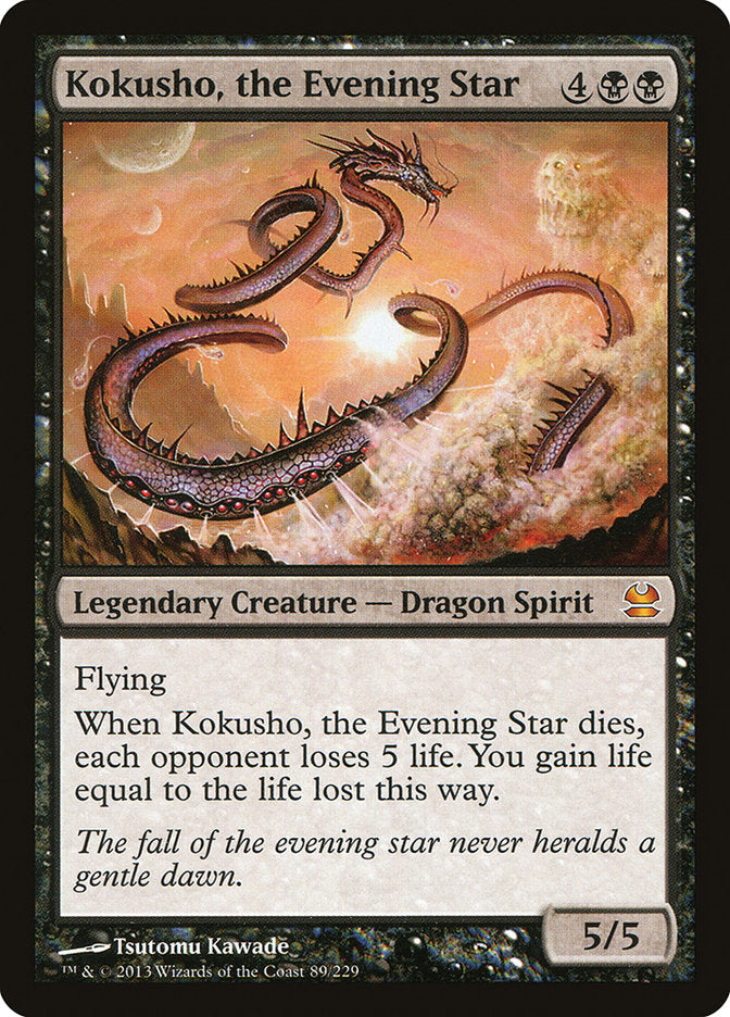 Kokusho, the Evening Star [Modern Masters] | Shuffle n Cut Hobbies & Games