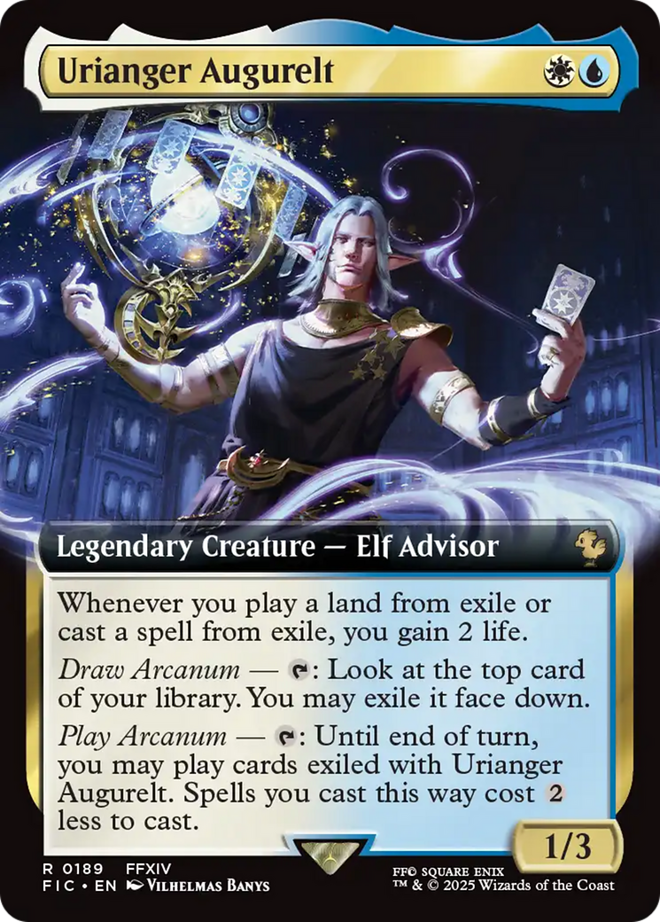 Urianger Augurelt (Extended Art) [FINAL FANTASY Commander] | Shuffle n Cut Hobbies & Games