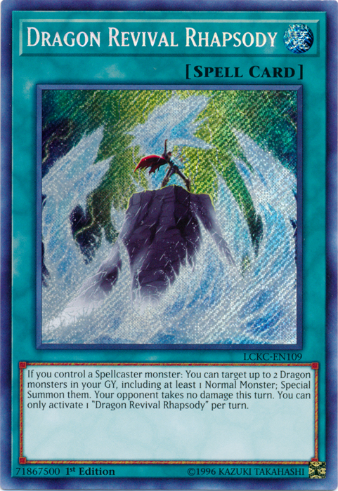 Dragon Revival Rhapsody [LCKC-EN109] Secret Rare | Shuffle n Cut Hobbies & Games