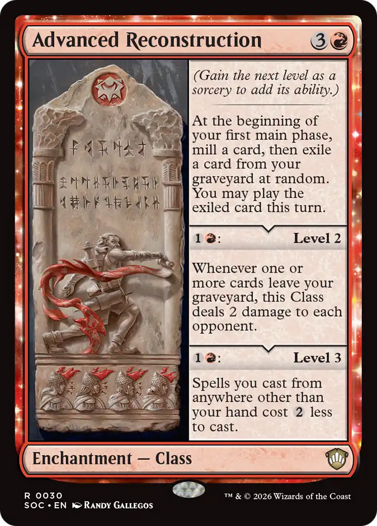 Advanced Reconstruction [Secrets of Strixhaven Commander] | Shuffle n Cut Hobbies & Games