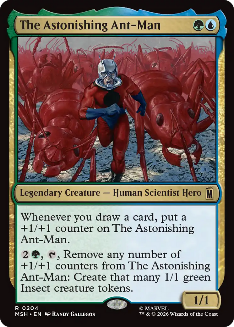 The Astonishing Ant-Man [Marvel Super Heroes] | Shuffle n Cut Hobbies & Games