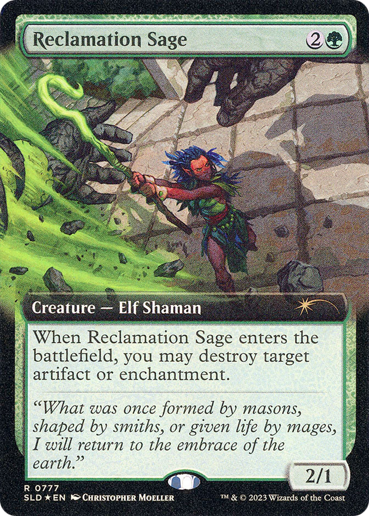 Reclamation Sage (Extended Art) [Secret Lair Drop Series] | Shuffle n Cut Hobbies & Games