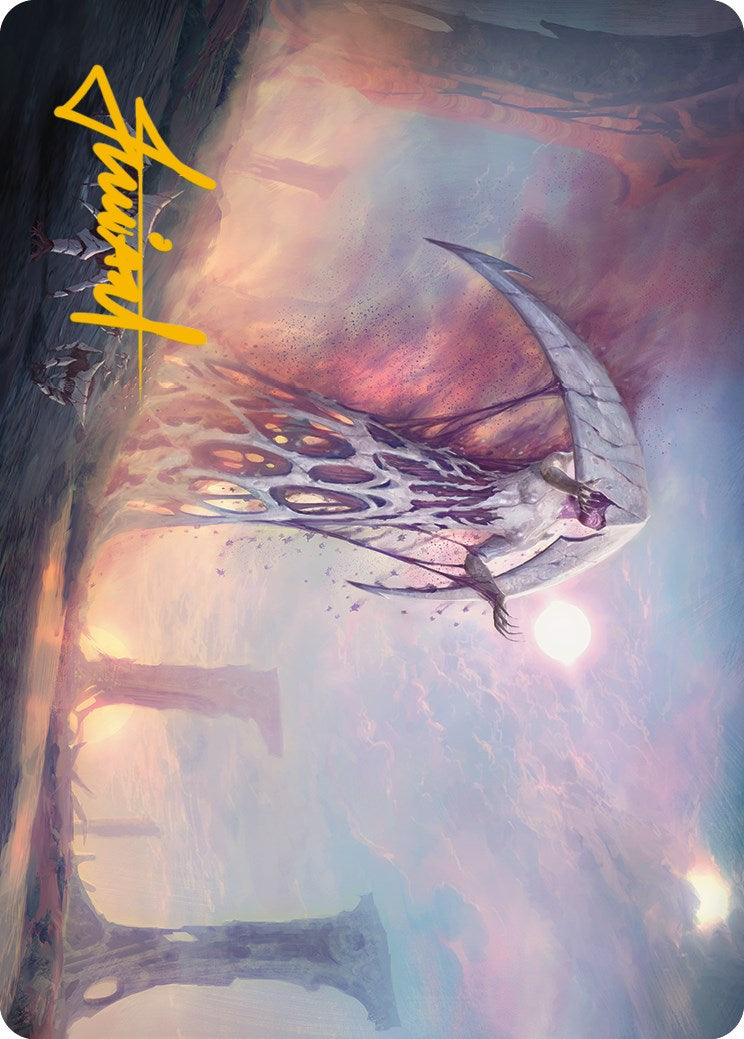 White Sun's Twilight Art Card (Gold-Stamped Signature) [Phyrexia: All Will Be One Art Series] | Shuffle n Cut Hobbies & Games