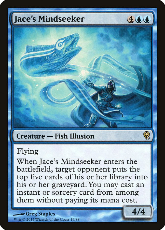 Jace's Mindseeker [Duel Decks: Jace vs. Vraska] | Shuffle n Cut Hobbies & Games