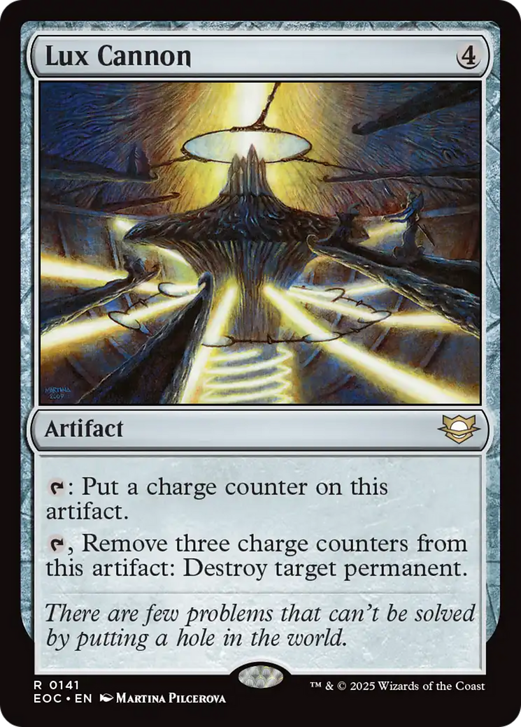 Lux Cannon [Edge of Eternities Commander] | Shuffle n Cut Hobbies & Games