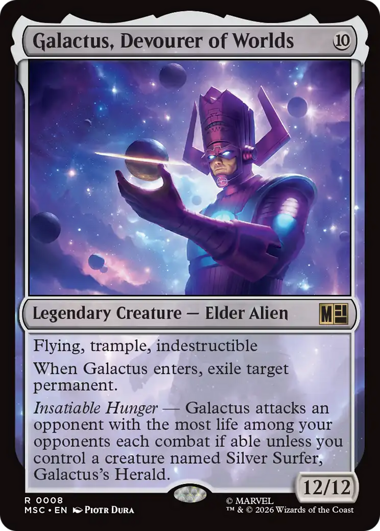 Galactus, Devourer of Worlds [Marvel Super Heroes Commander] | Shuffle n Cut Hobbies & Games