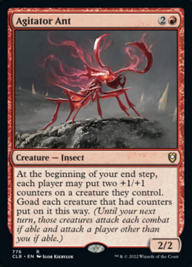 Agitator Ant [Commander Legends: Battle for Baldur's Gate] | Shuffle n Cut Hobbies & Games