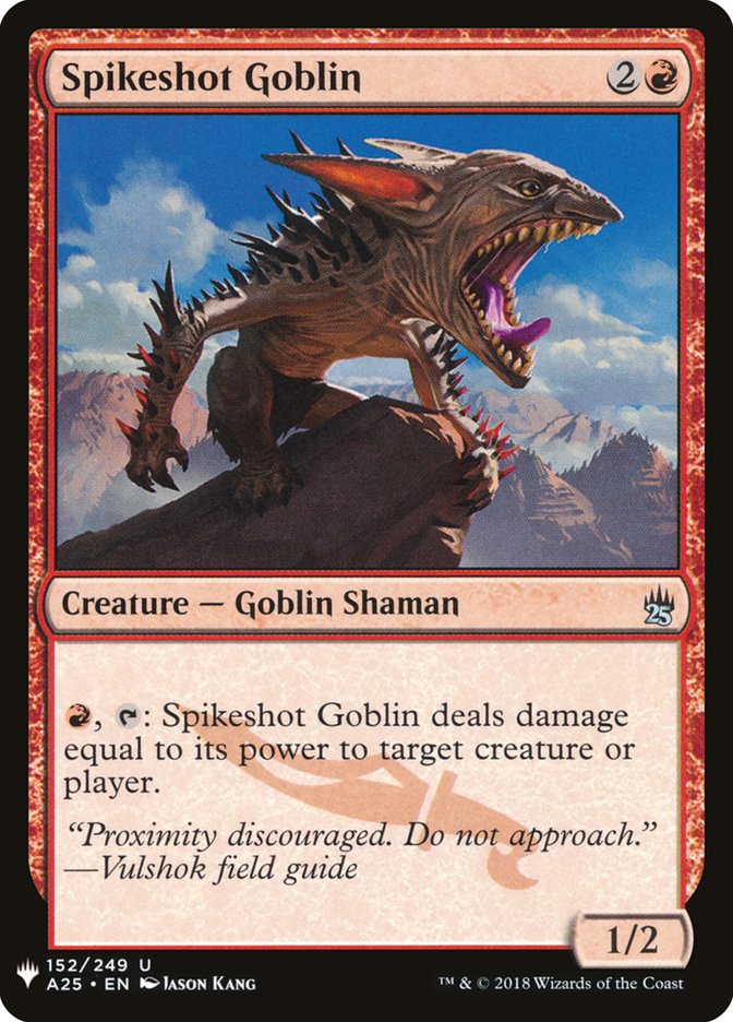 Spikeshot Goblin [Mystery Booster] | Shuffle n Cut Hobbies & Games