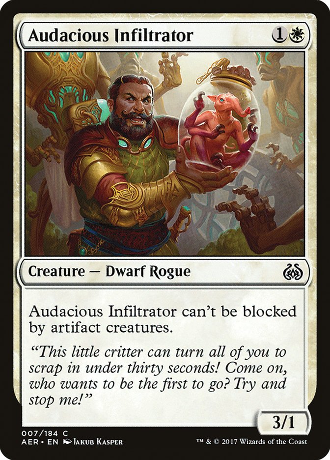 Audacious Infiltrator [Aether Revolt] | Shuffle n Cut Hobbies & Games