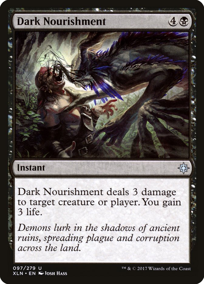 Dark Nourishment [Ixalan] | Shuffle n Cut Hobbies & Games