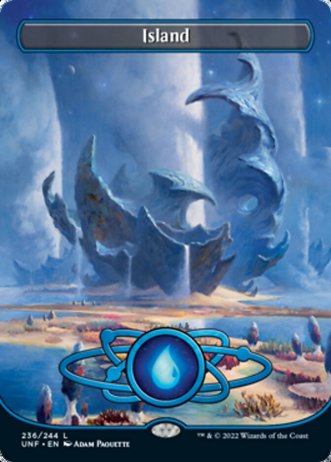 Island (236) (Planetary Space-ic Land) [Unfinity] | Shuffle n Cut Hobbies & Games