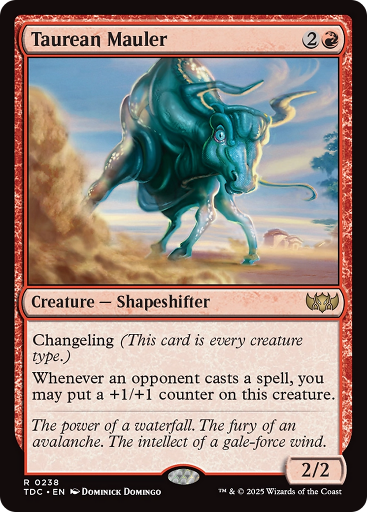 Taurean Mauler [Tarkir: Dragonstorm Commander] | Shuffle n Cut Hobbies & Games