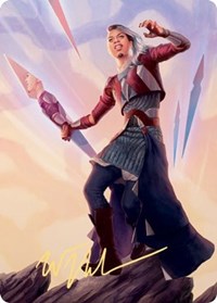 Niko Aris Art Card (Gold-Stamped Signature) [Kaldheim Art Series] | Shuffle n Cut Hobbies & Games