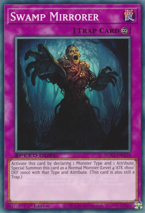 Swamp Mirrorer [SGX3-ENG18] Common | Shuffle n Cut Hobbies & Games