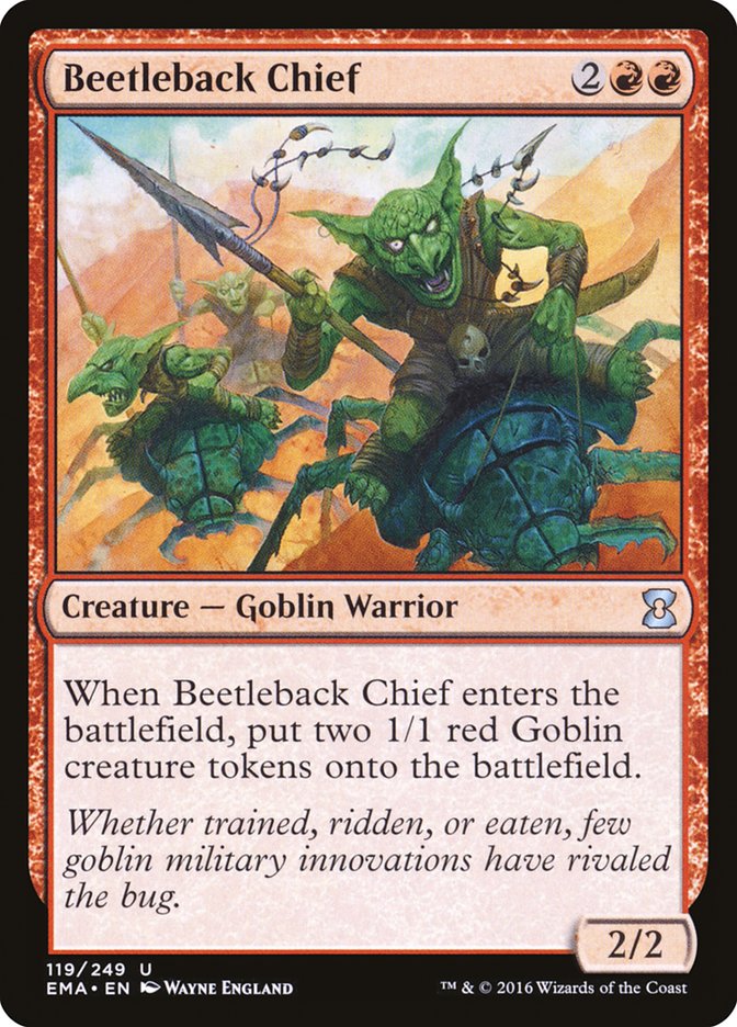 Beetleback Chief [Eternal Masters] | Shuffle n Cut Hobbies & Games