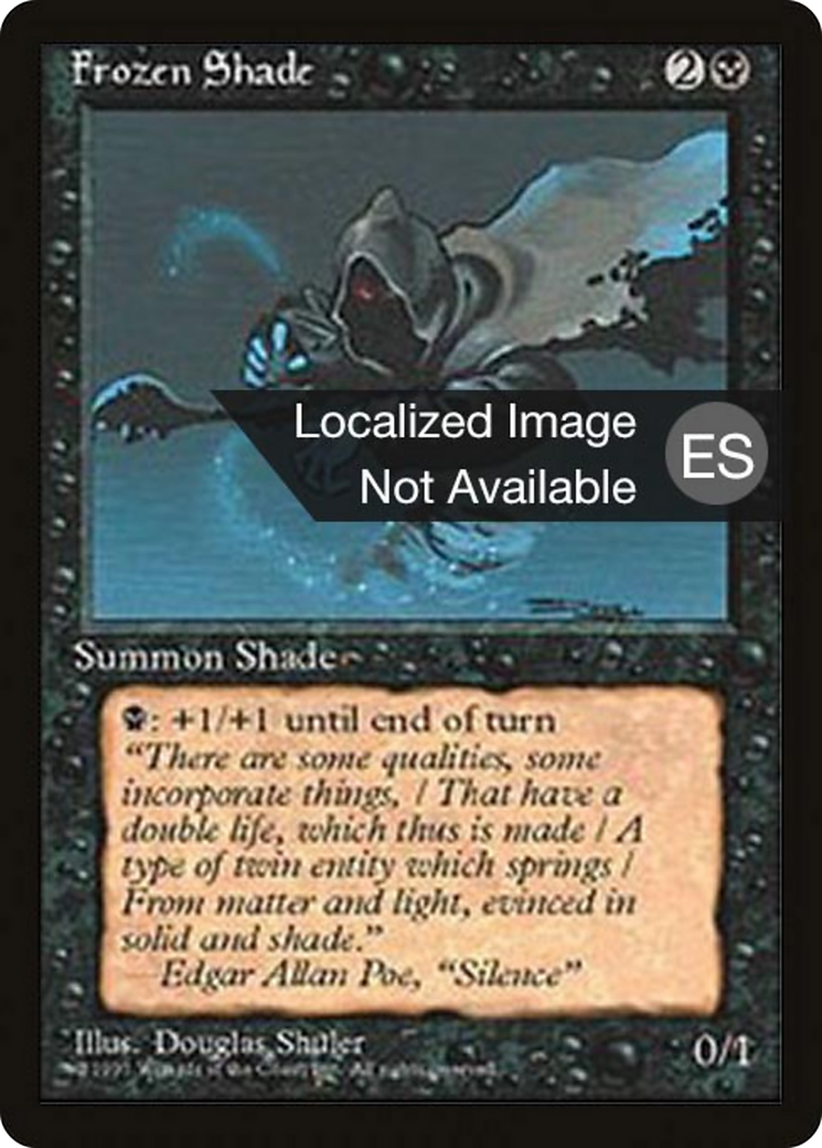 Frozen Shade [Fourth Edition Foreign Black Border] | Shuffle n Cut Hobbies & Games