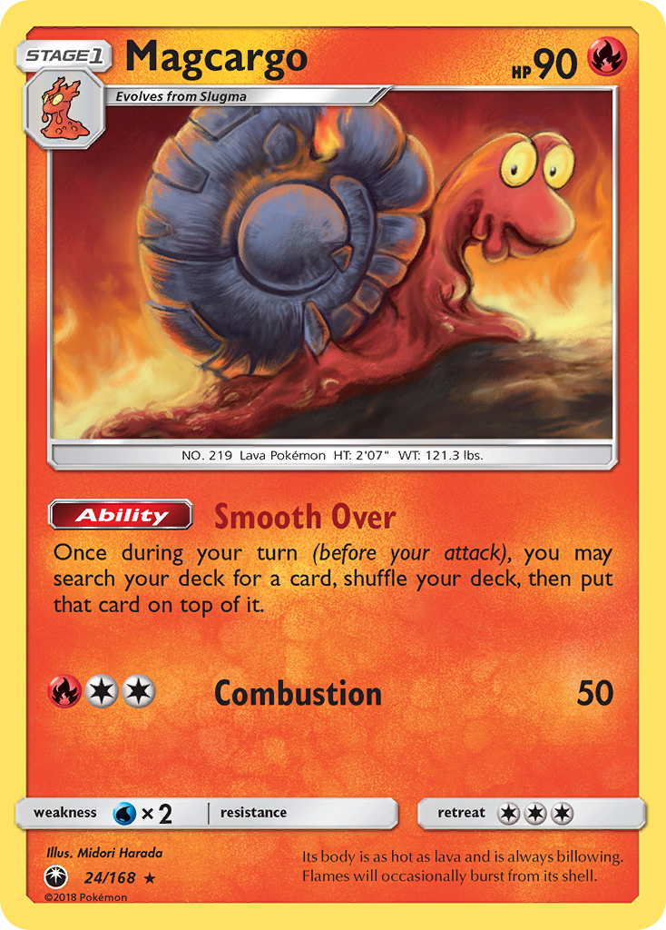 Magcargo (24/168) [Sun & Moon: Celestial Storm] | Shuffle n Cut Hobbies & Games